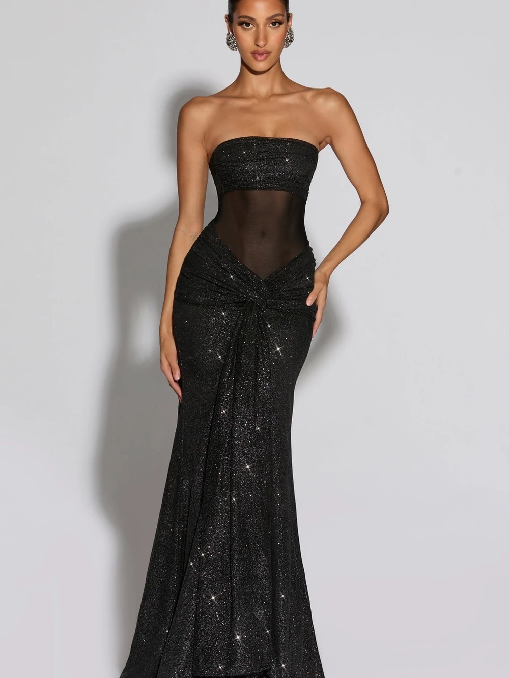 Babyboo Paula Embellished Maxi Dress
